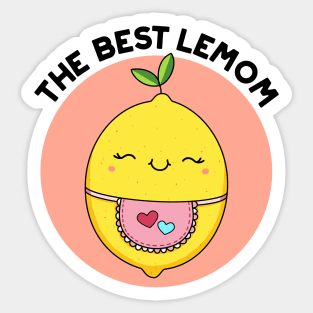 Best Lemom Cute Lemon Pun Sticker